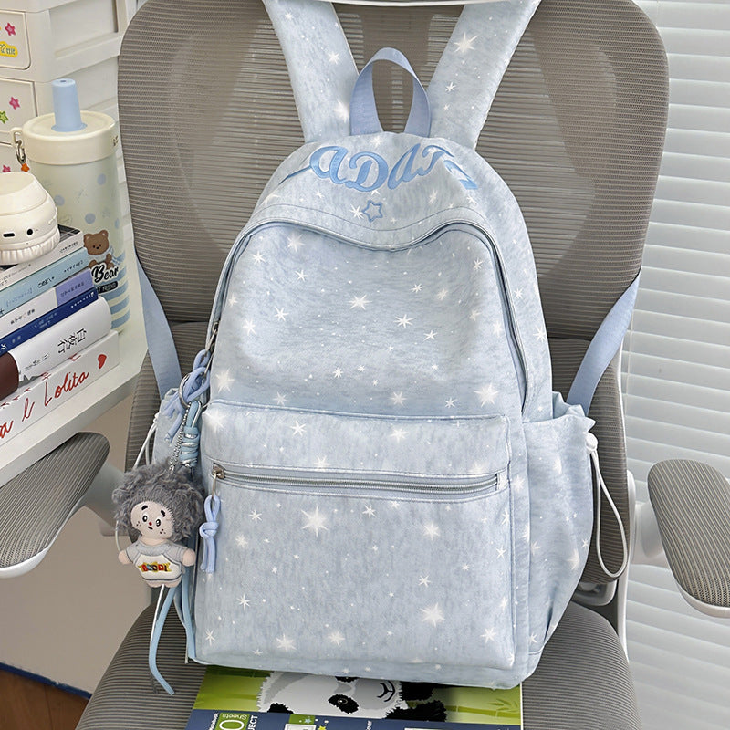 Stylish Star-Patterned Backpack Kalsten 1791205224