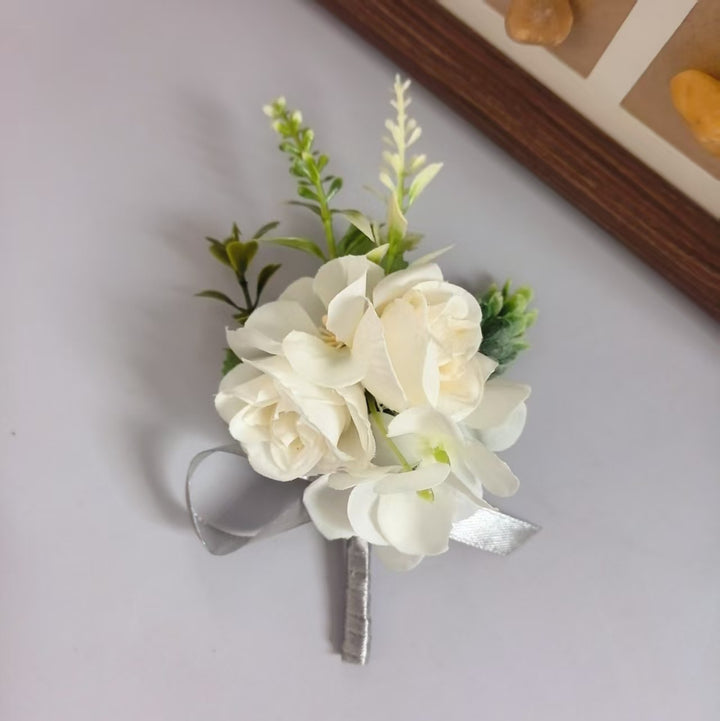 Elegant Floral Corsage Pin