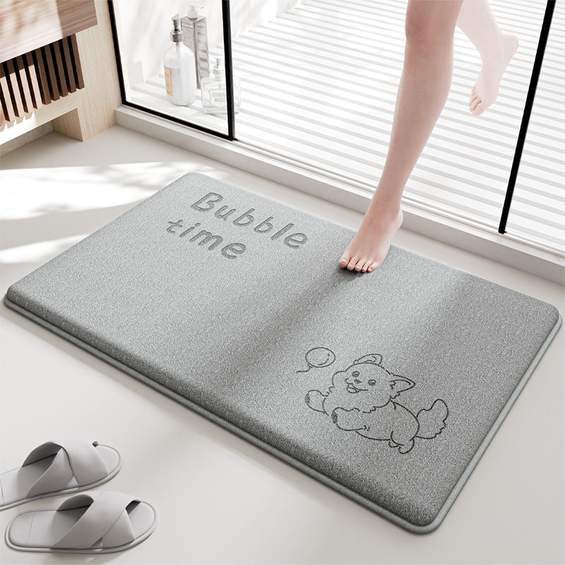 Adorable Cartoon Design Bath Mat Kalsten
