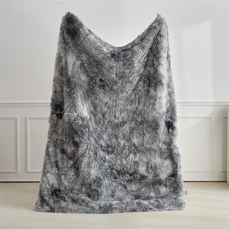 Luxurious Faux Fur Throw Blanket Kalsten
