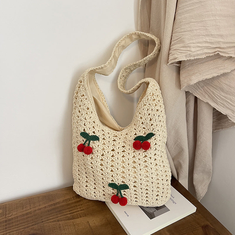 Stylish Crochet Shoulder Bag