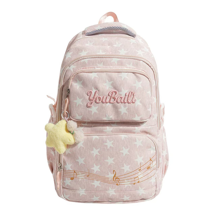 Multi-Functional Star-Embellished Backpack Kalsten