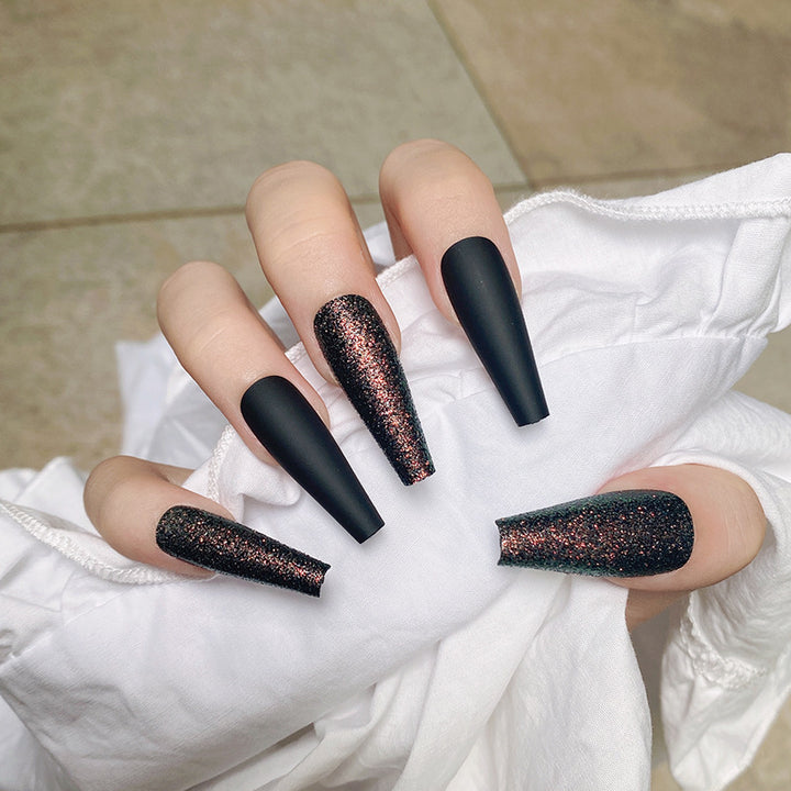 Elegant Matte Stiletto Nail Extensions