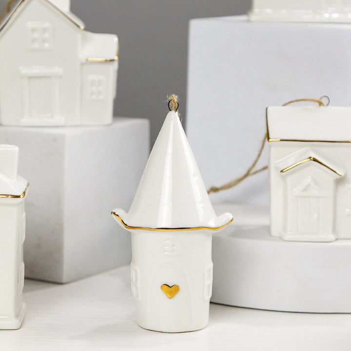 Decorative House-Shaped Ceramic Kalsten