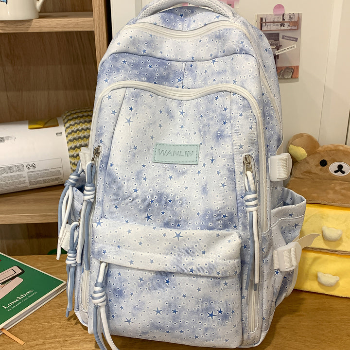 Stylish Star-Patterned Backpack Kalsten 1791205965