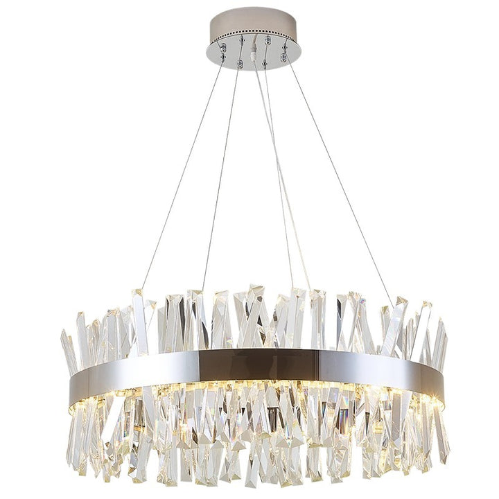Crystal Geometric Pendant Light