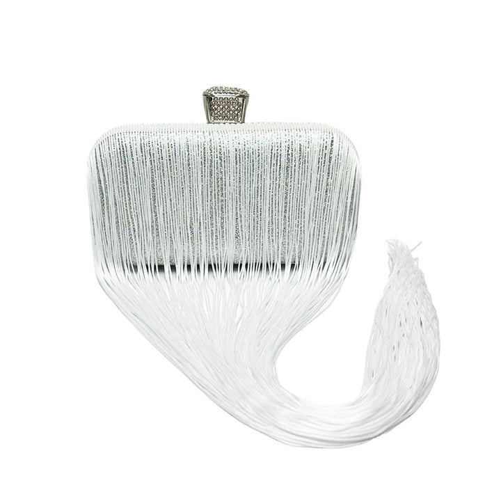 Fringe Detail Evening Clutch