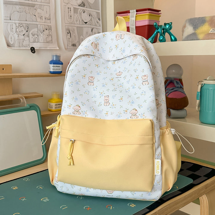 Cute Cartoon Animal Print Backpack Kalsten