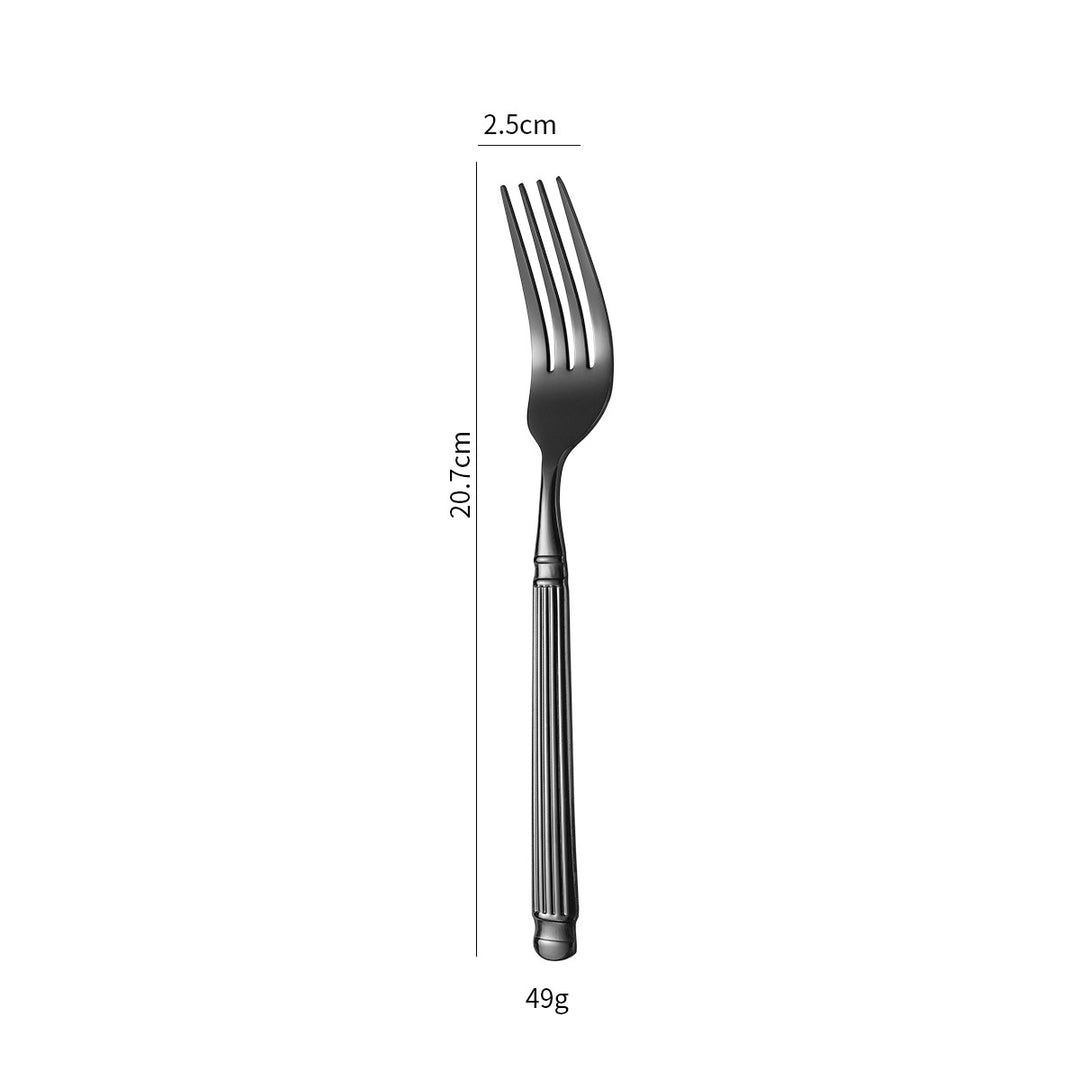 Elegant dessert spoon with exclusive surface design Kalsten