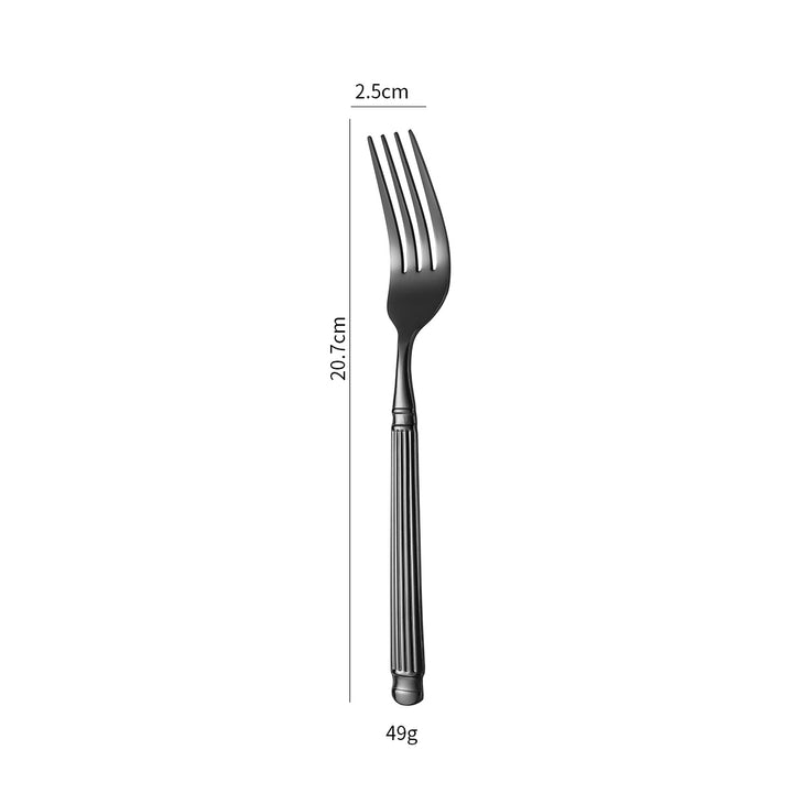 Elegant dessert spoon with exclusive surface design Kalsten