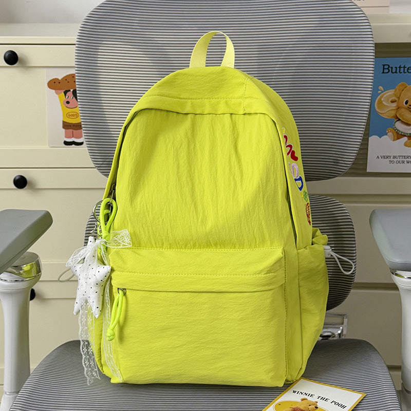 Decorative Character-Embellished Casual Backpack Kalsten