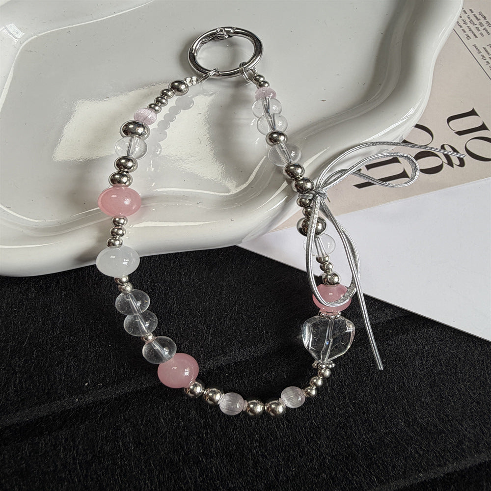 Elegant Beaded Charm Keychain Kalsten 1790134705