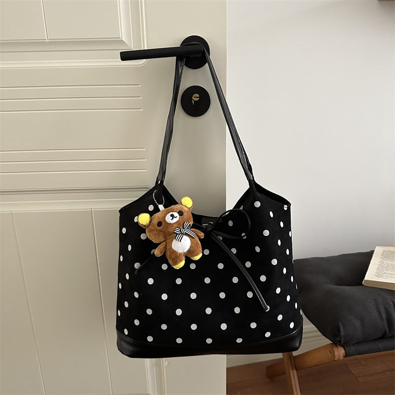 Playful Polka Dot Tote Bag