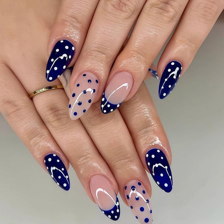Elegant Patterned Acrylic Nail Art Enhancements Kalsten