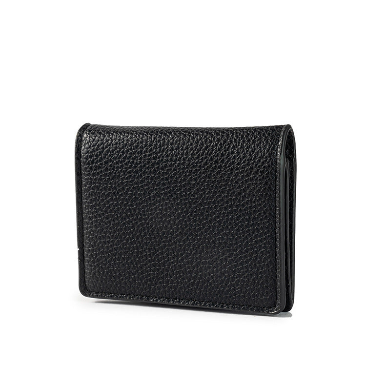 Textured Leather Cardholder