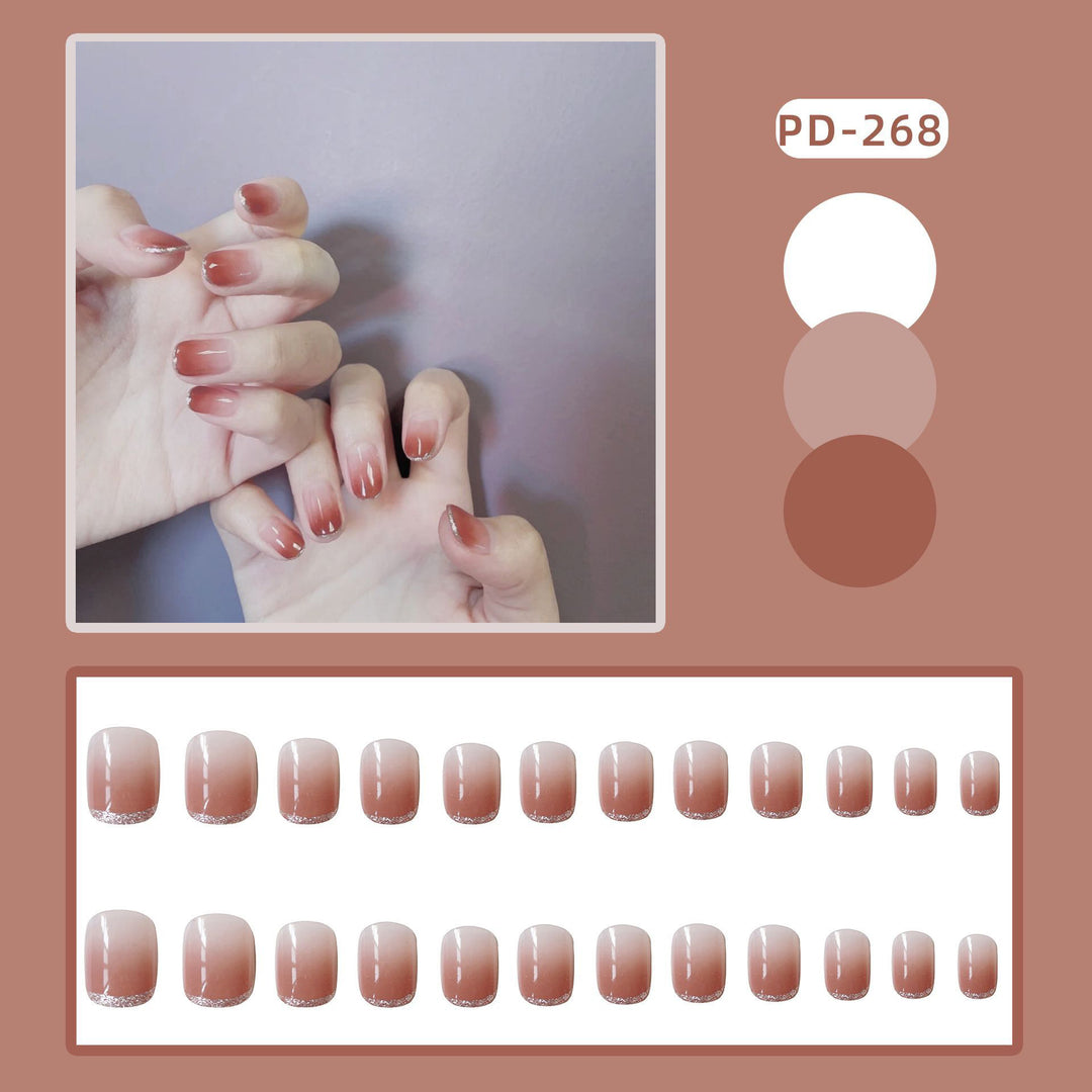 Ombre Gradient Press-On Nail Art Kalsten