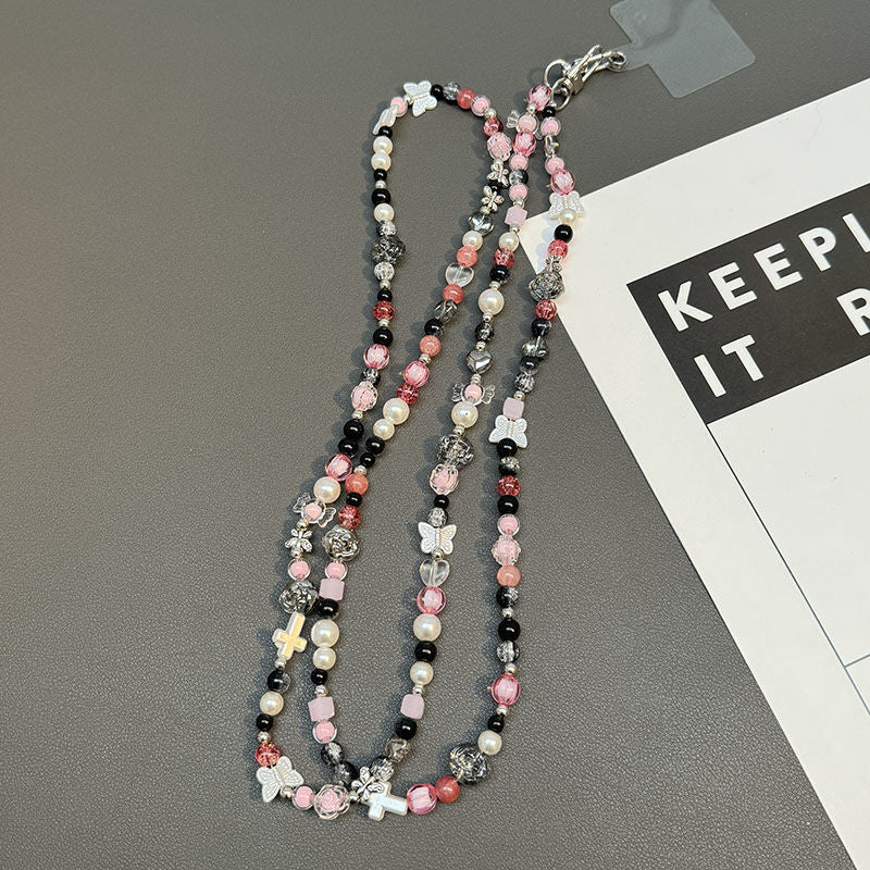 Artisan Beaded Charm Necklace Kalsten