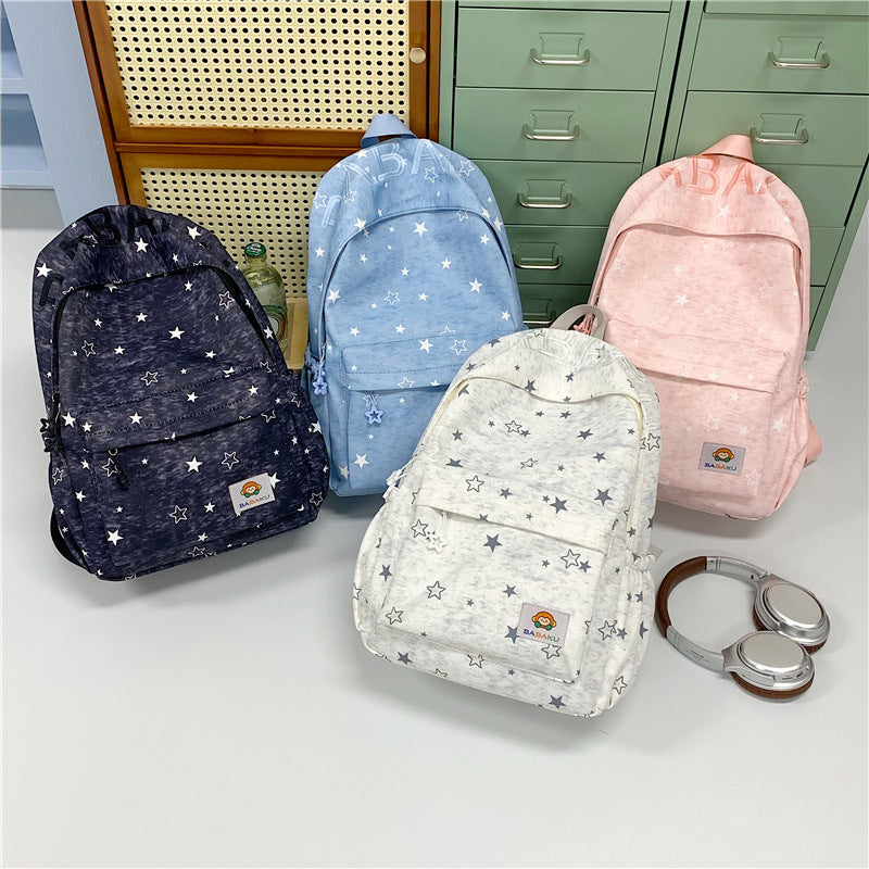 Casual Star-Printed Backpack Kalsten 1791205373