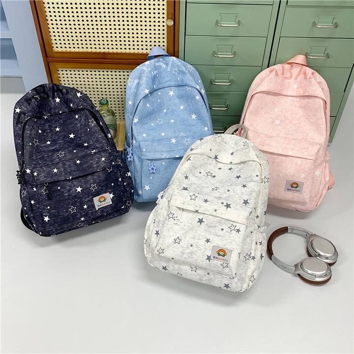Casual Star-Printed Backpack Kalsten 1791205373