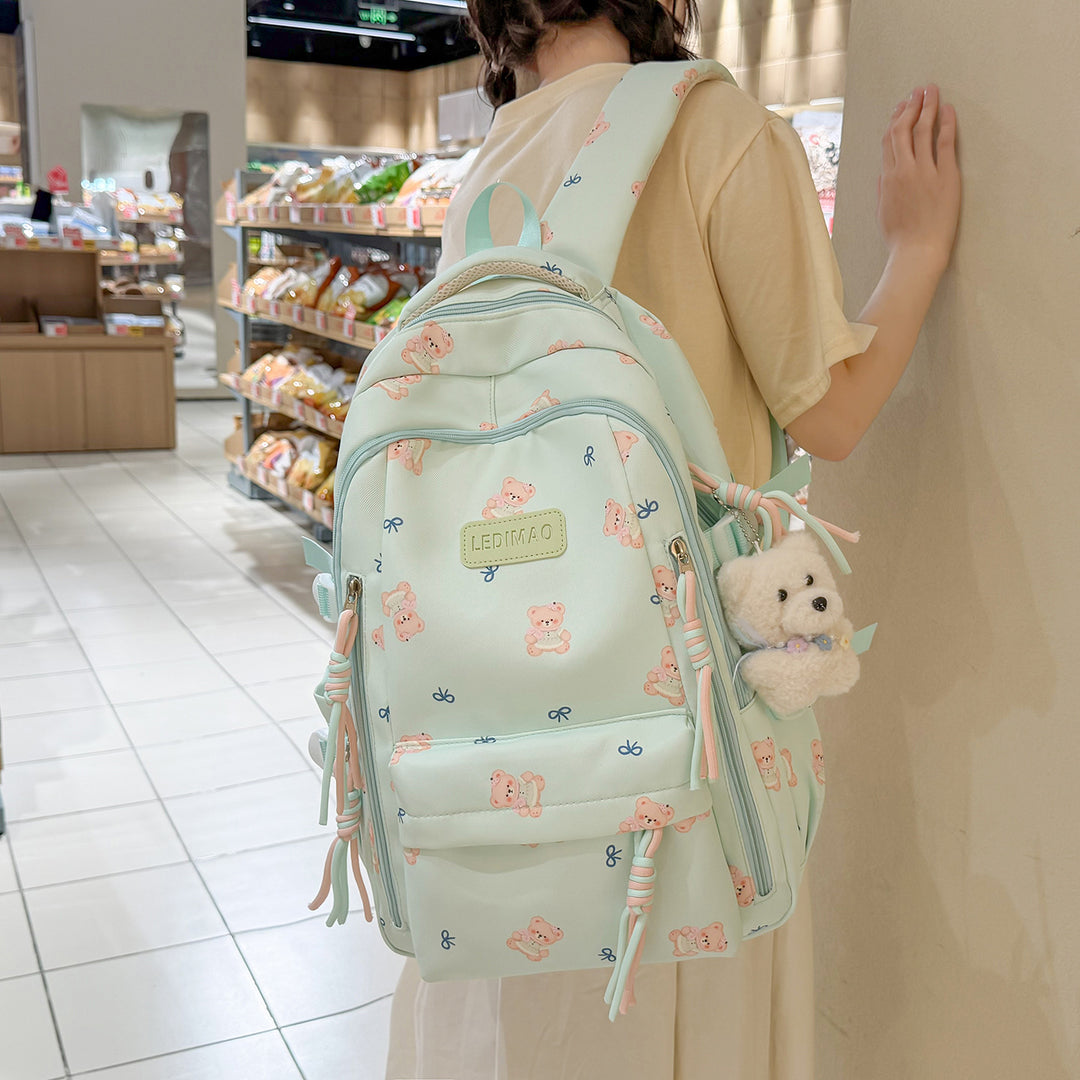 Cute Character-Printed Backpack Kalsten