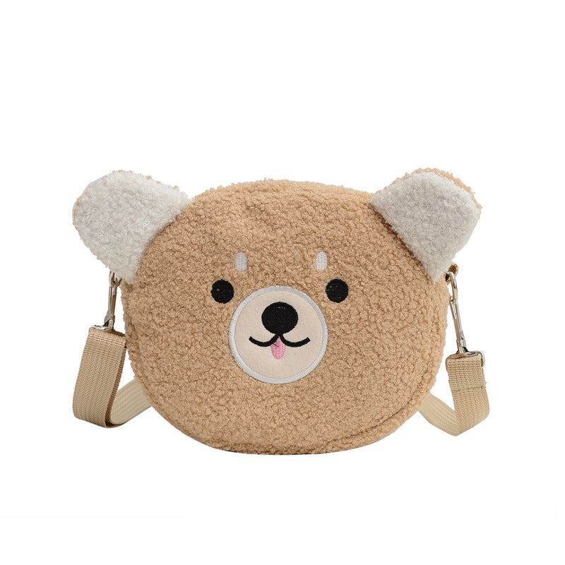 Adorable Cartoon Bear Crossbody Bag
