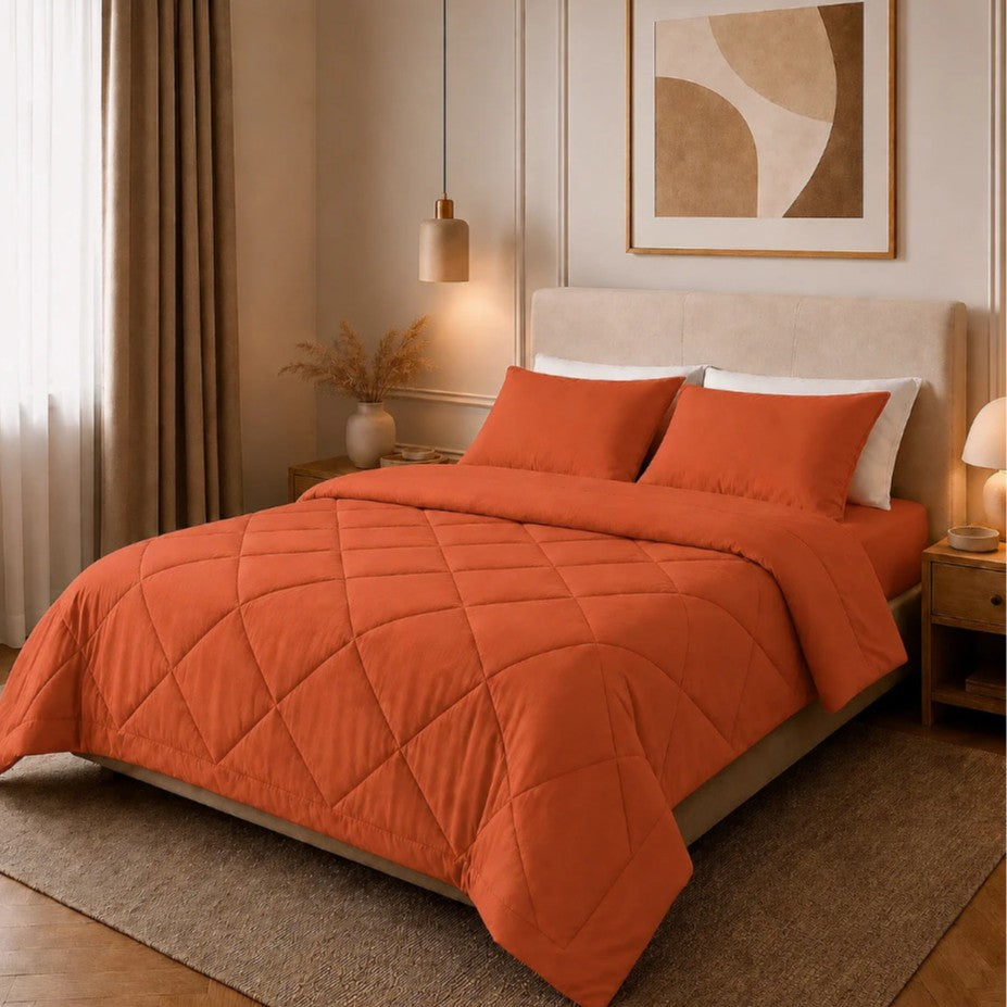 Luxurious Quilted Comforter Set Kalsten