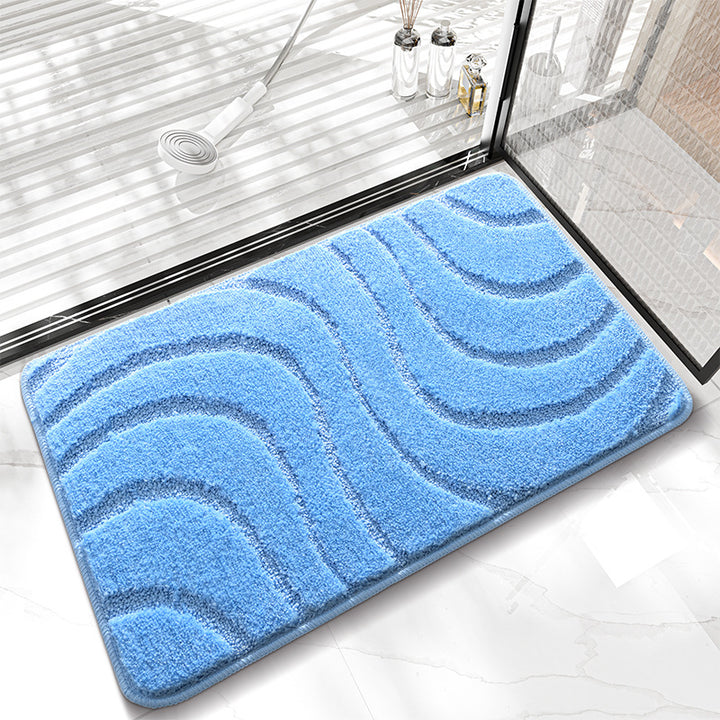 Soft Textured Memory Foam Bath Mat Kalsten