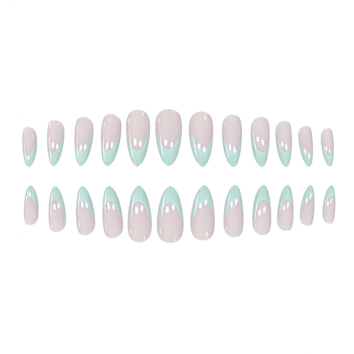 Elegant French Tip Acrylic Nail Enhancements Kalsten 1789915404