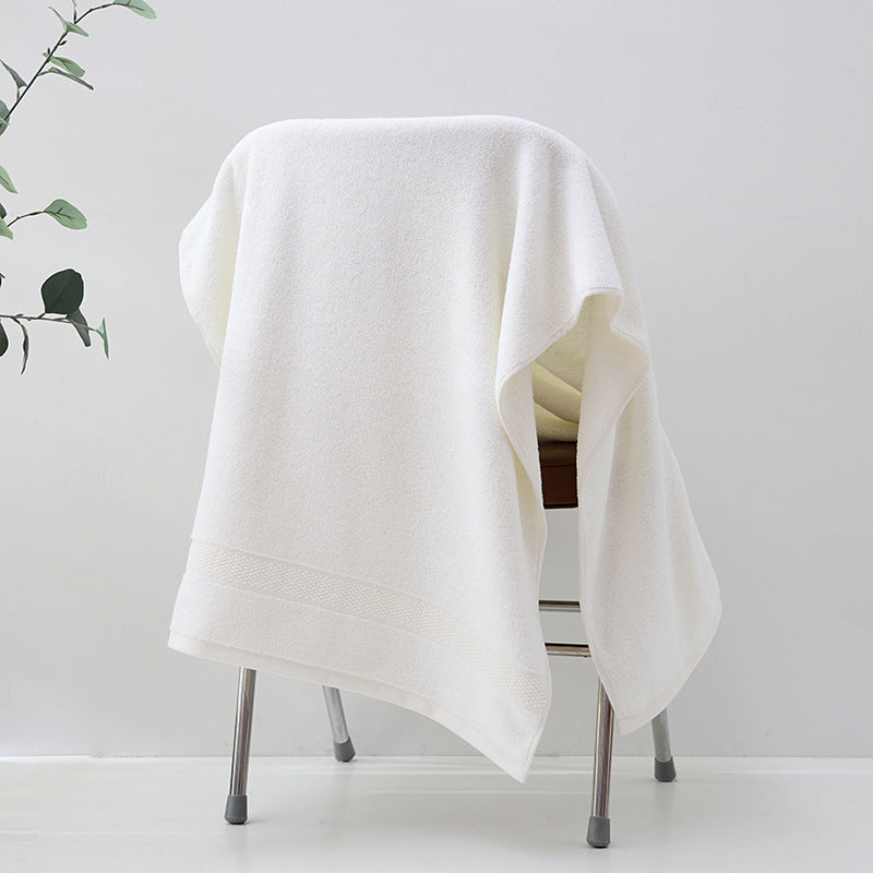 Luxurious Terry Bath Towel With Stylish Border Kalsten