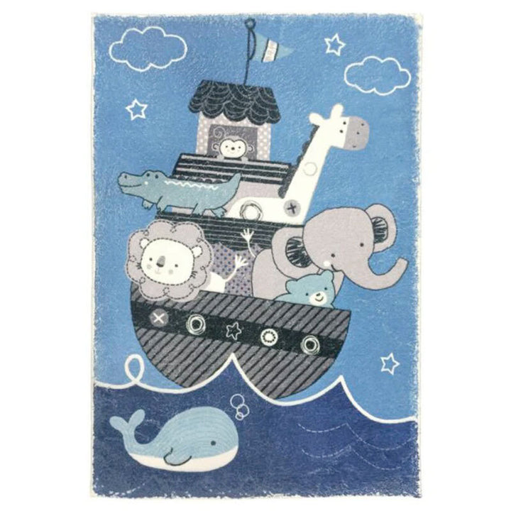 Cute Bunny-Themed Decorative Area Rug