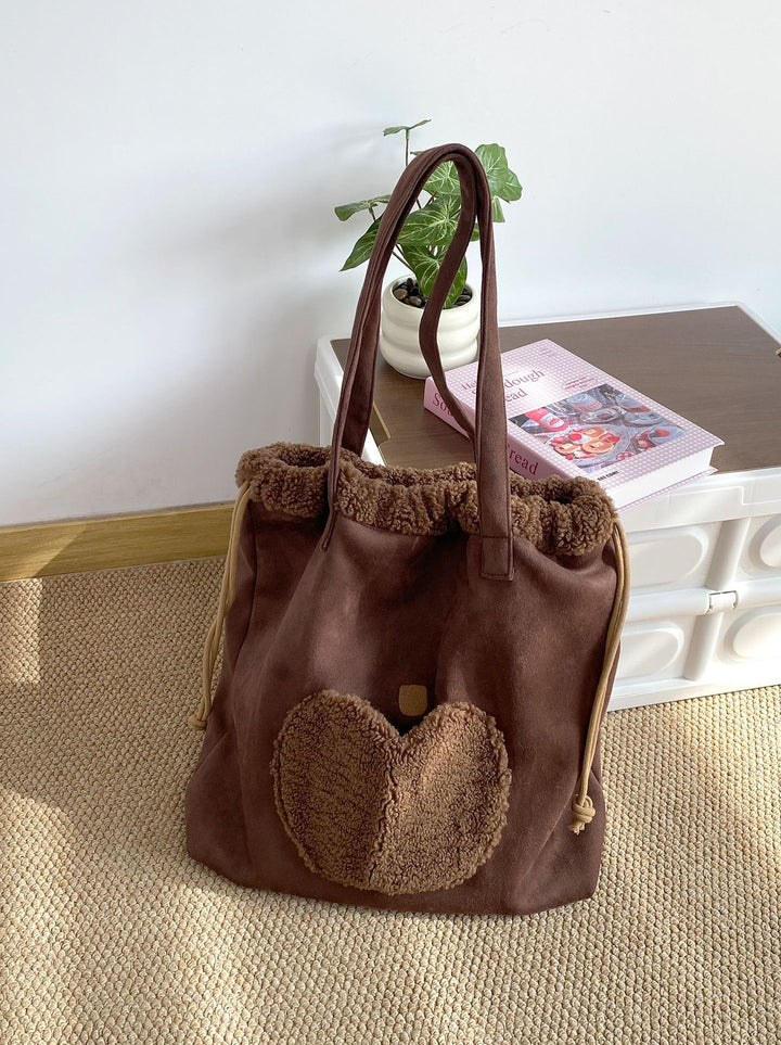 Cozy Plush Tote Bag
