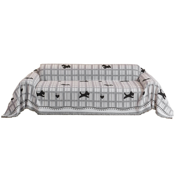 Decorative Knitted Throw Blanket