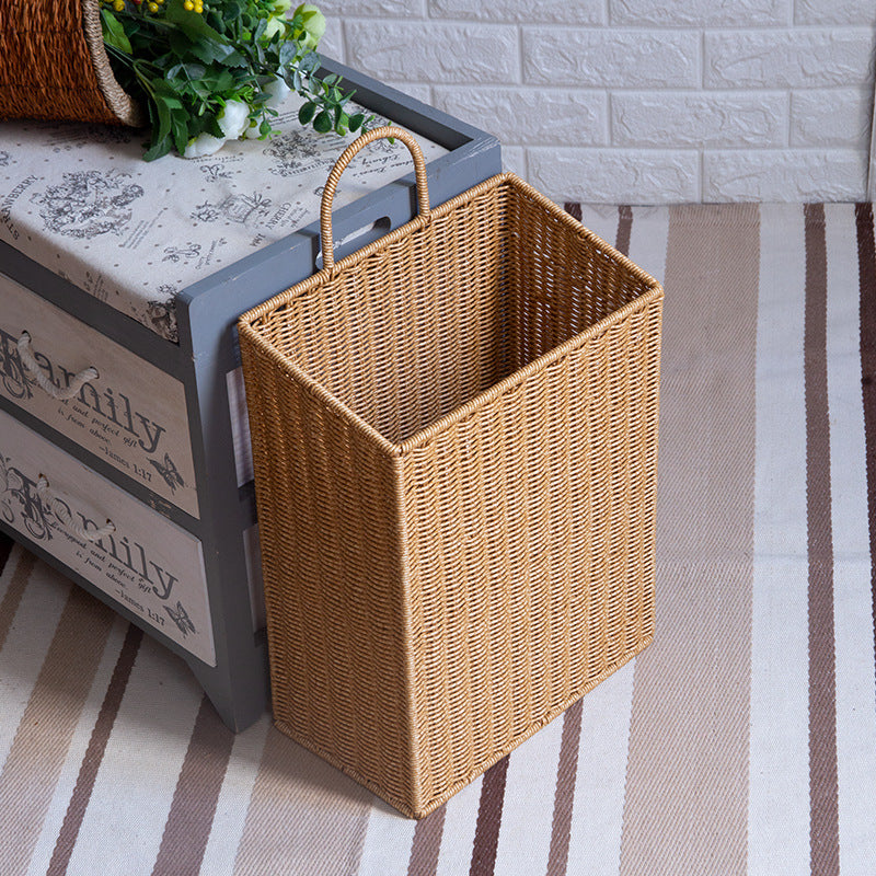 Handwoven Rectangular Storage Hamper Kalsten