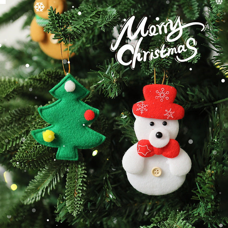 Festive Plush Christmas Ornaments Kalsten