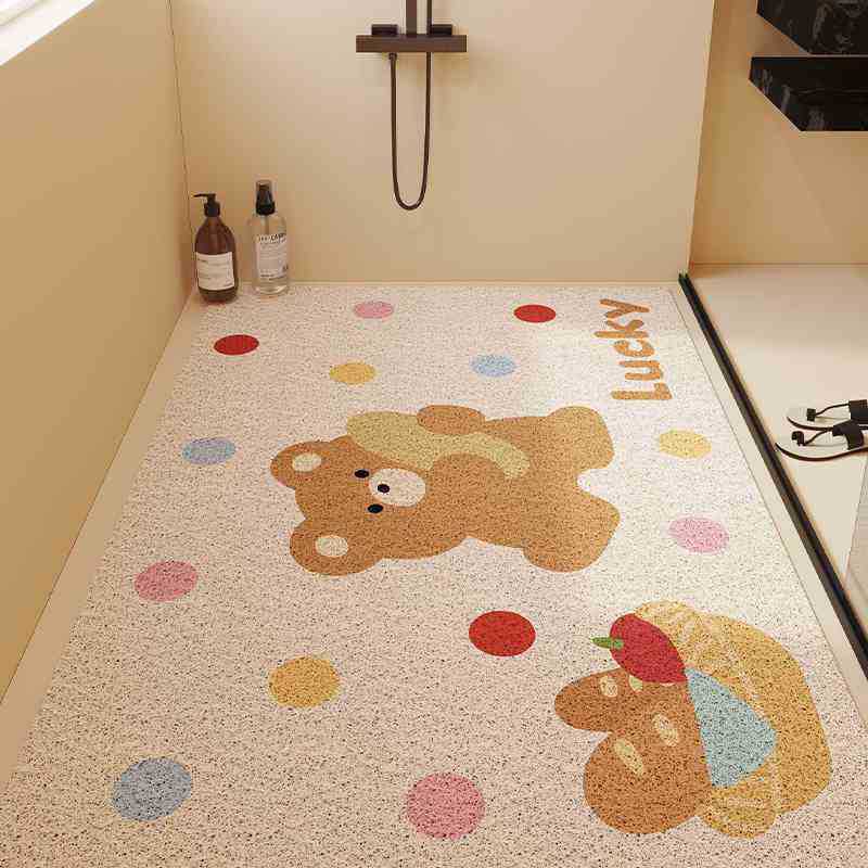 Cartoon Character Themed Bath Mat Kalsten