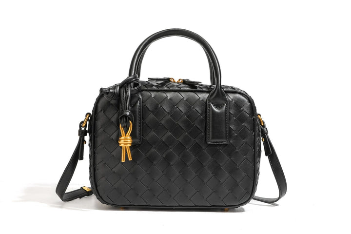 Textured Leather Boutique Handbag Kalsten