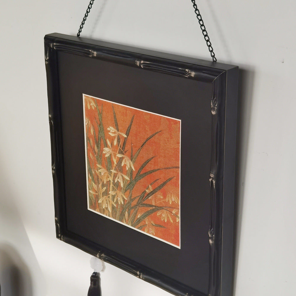 Decorated Painted Flower Art