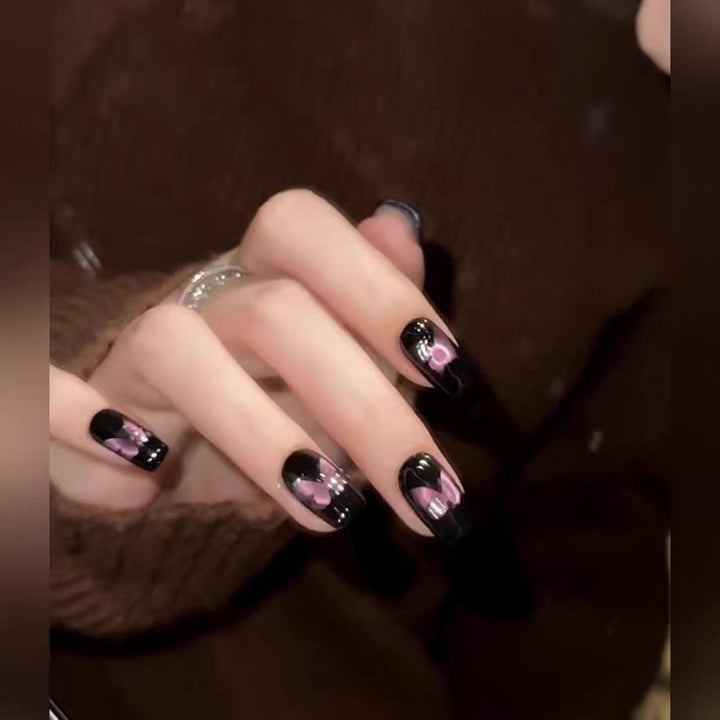 Butterfly-Inspired Press-On Nail Art