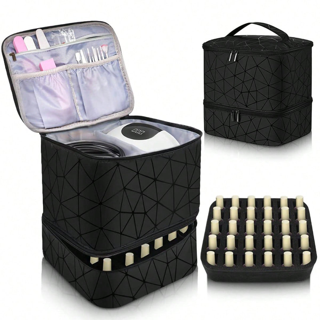 Cosmetic storage bag with two compartments Kalsten