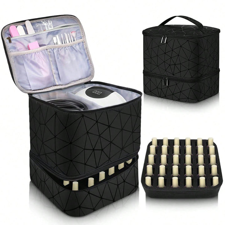 Cosmetic storage bag with two compartments Kalsten