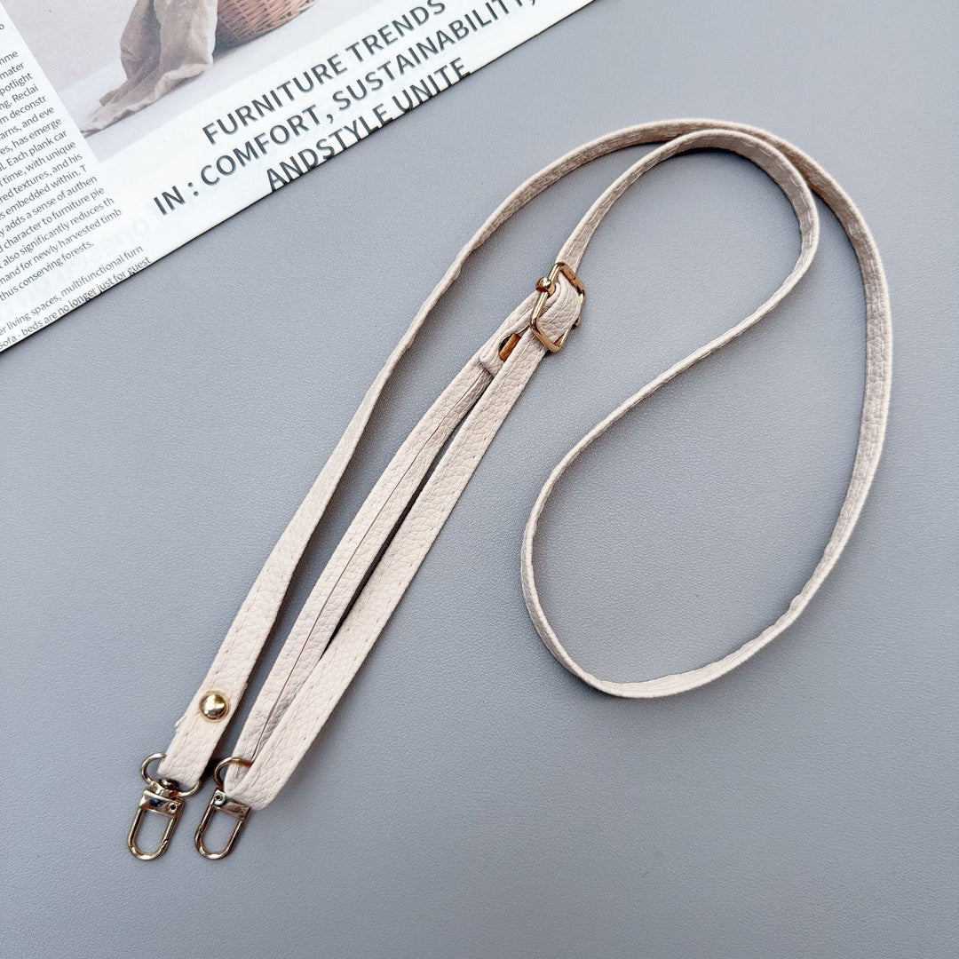 Adjustable Faux Leather Crossbody Strap Kalsten