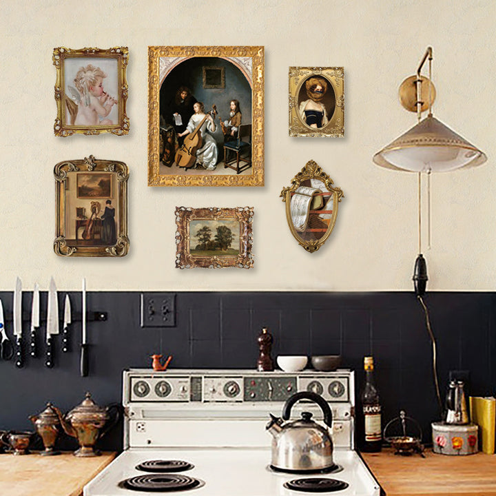 Vintage Art Frame Set