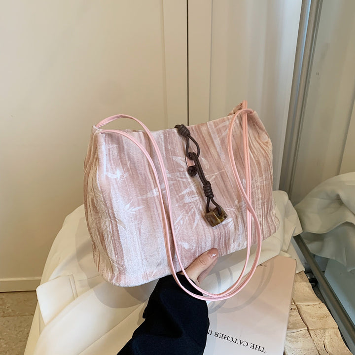 Chic Textured Handheld Tote Bag Kalsten