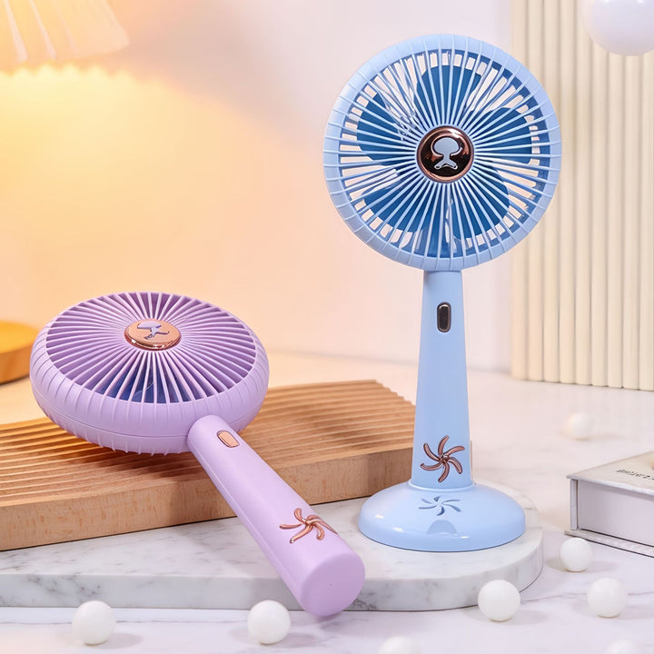 Ladies Portable USB Desk Fan with Flexible Tilt Kalsten