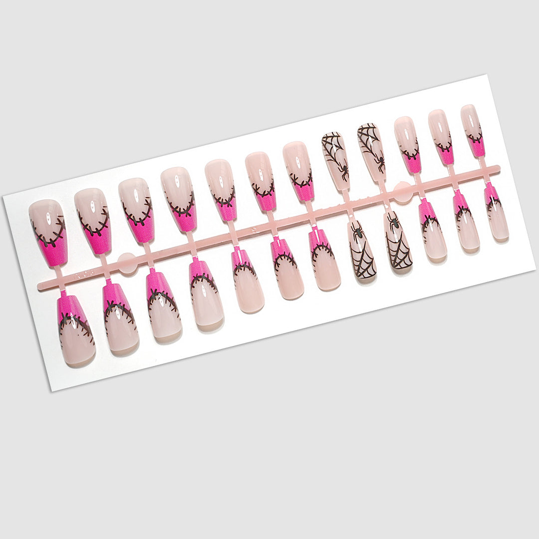 Gothic Press-On Nail Art Set