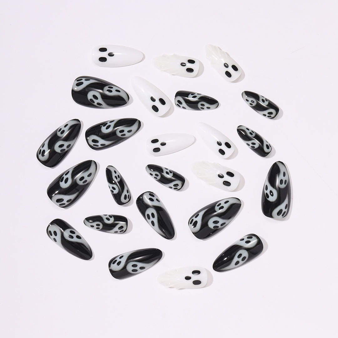 Creative Nail Art Set with Ghost Motifs Kalsten