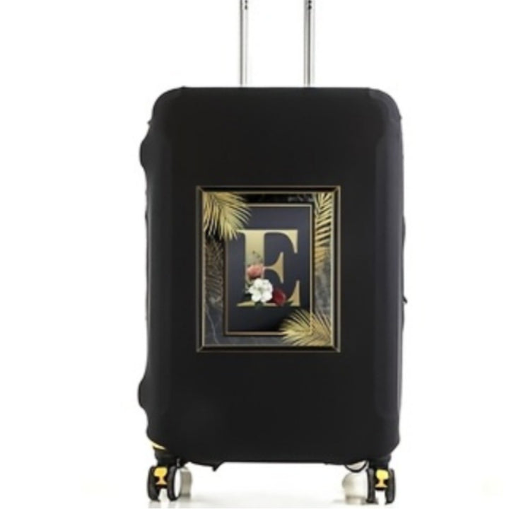 Women's Hard Shell Suitcase with Luxurious Flower Design Kalsten