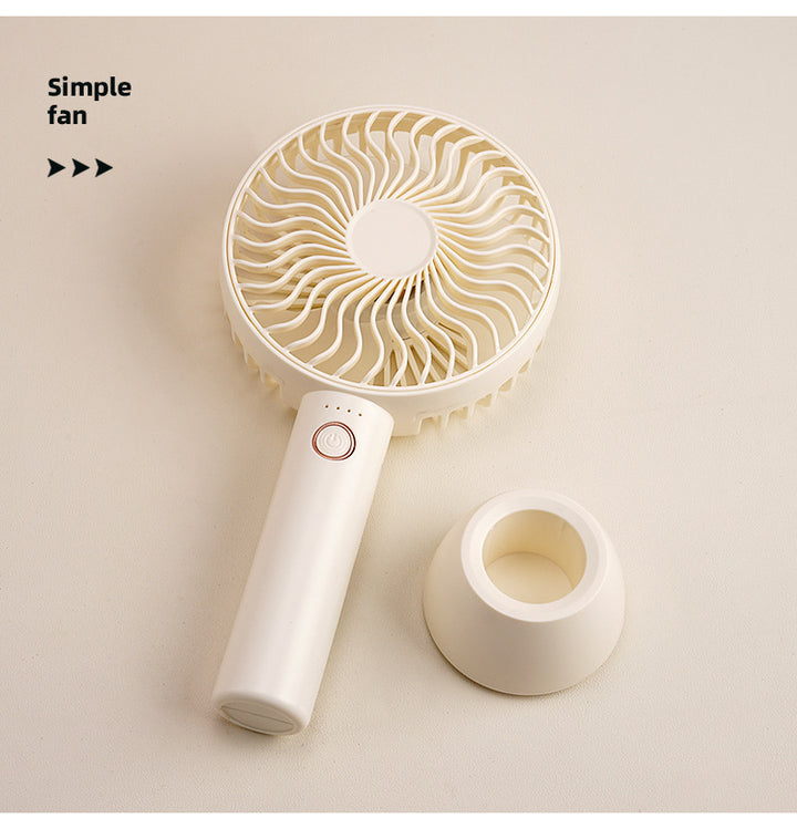 Ladies portable USB table fan with flexible tilt mechanism Kalsten