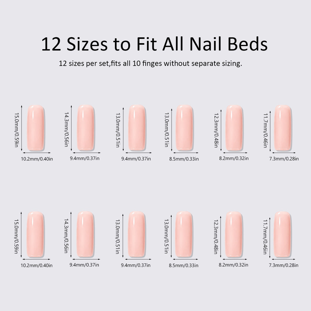 Acrylic nail set Kalsten