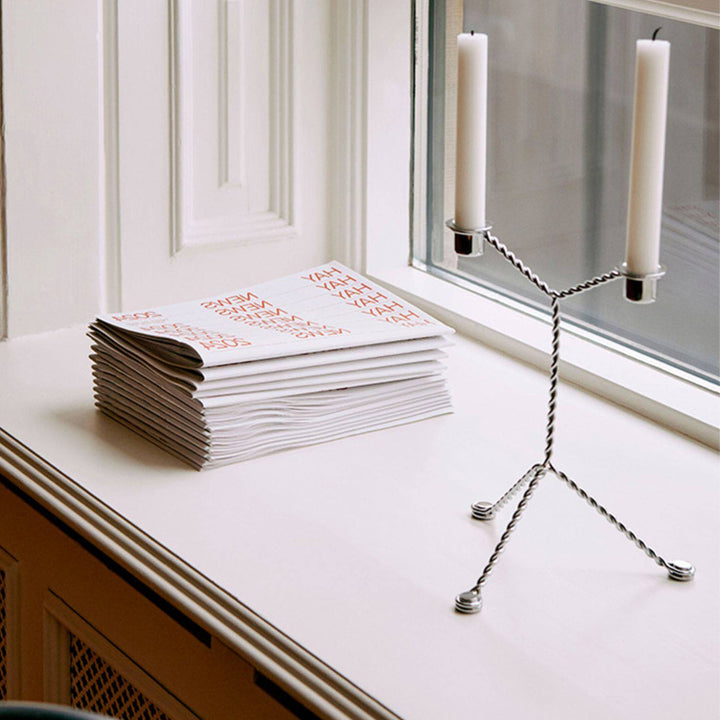Artistic Wire Candle Holder